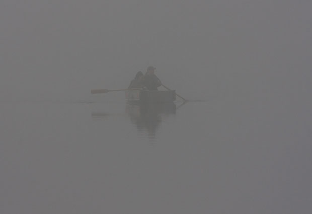 Hunters in Fog